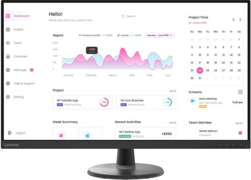 Монітор Lenovo D32-40
