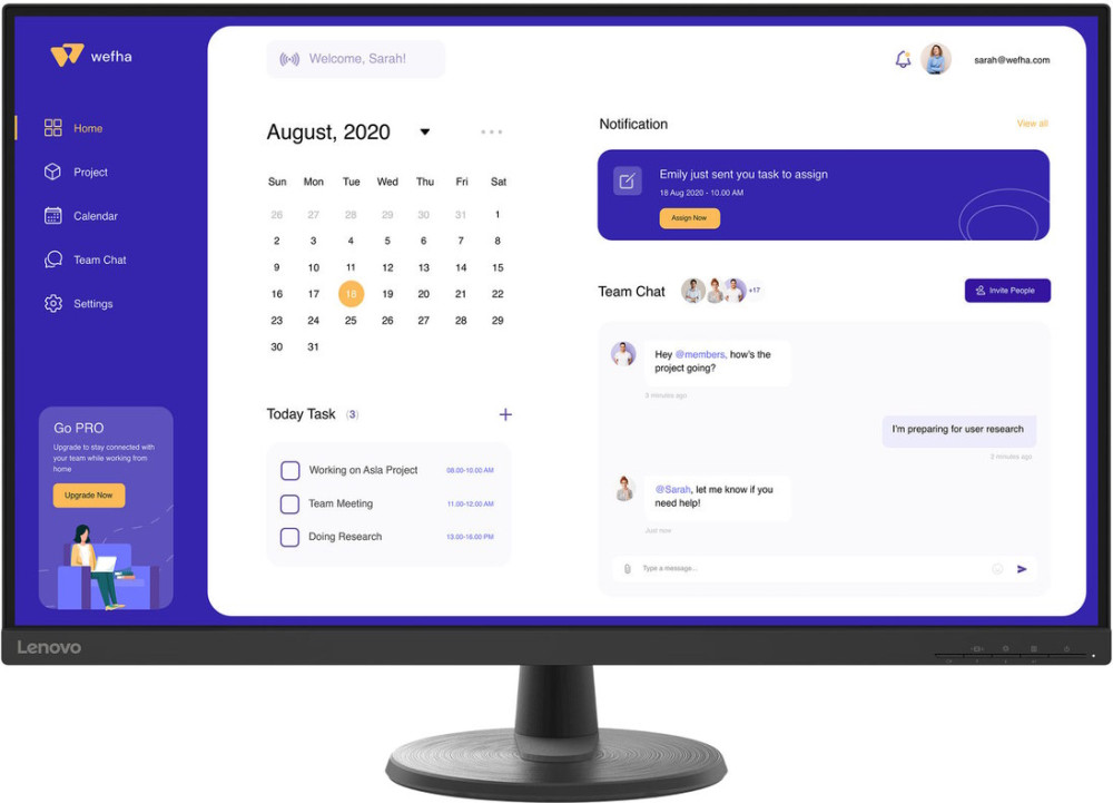 Монитор Lenovo C32u-40