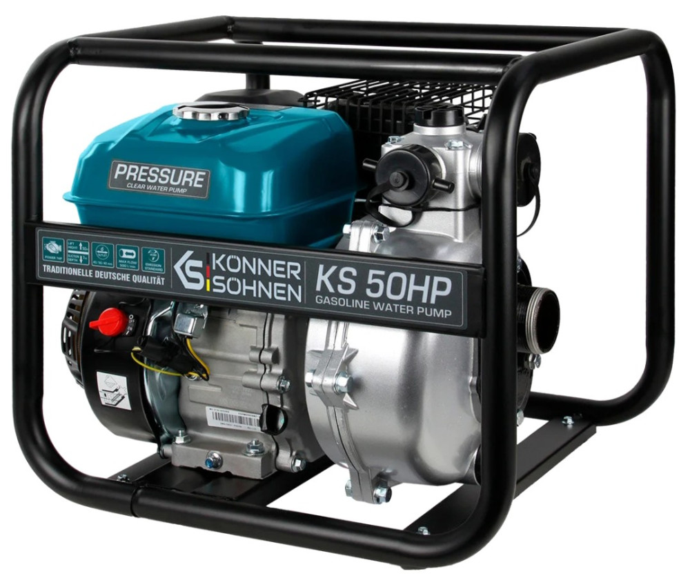 Мотопомпа Konner&Sohnen KS 50HP