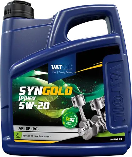 Моторне мастило VatOil SynGold (P)HEV 5W-20