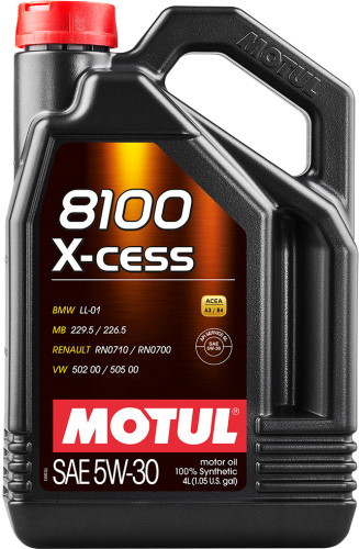 Моторное масло Motul 8100 X-Cess 5W-30