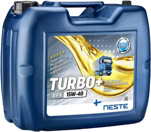 Моторне мастило Neste Turbo Plus VPX 15W-40 20L