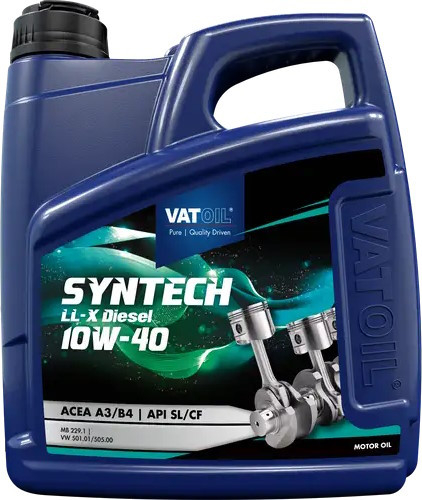 Моторне мастило VatOil SynTech LL-X Diesel 10W-40