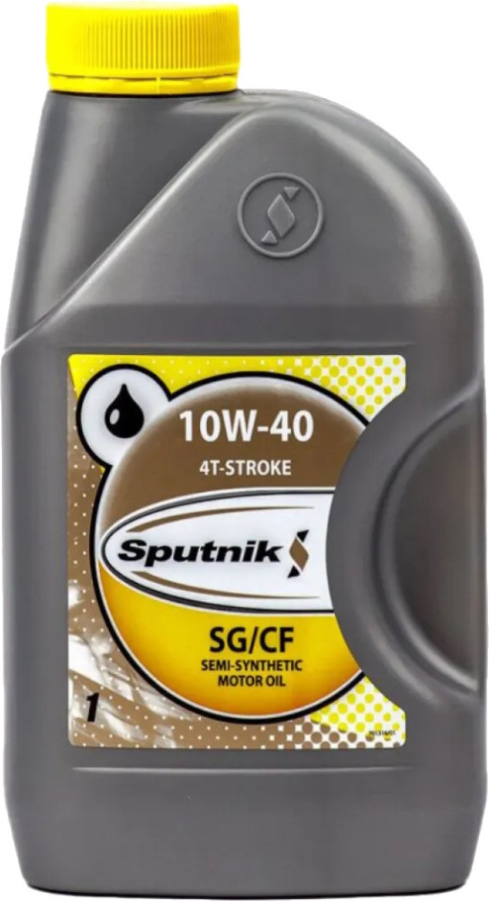 Моторное масло Sputnik Semi-Synthetic 10W-40 4T 1L