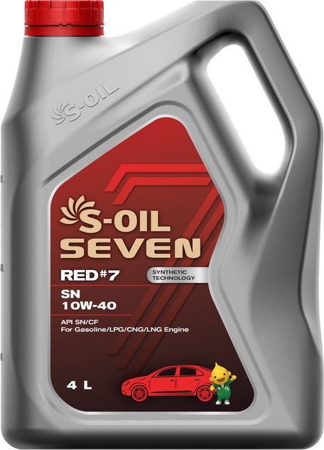 Моторне мастило S-Oil Seven Red 7 SN 10W-40