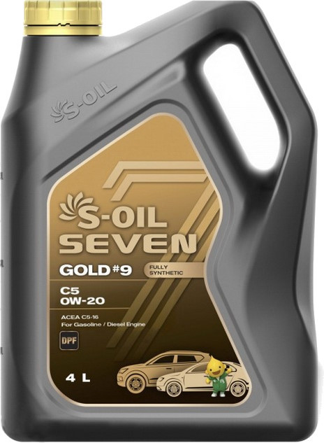Моторне мастило S-Oil Seven Gold 9 C5 0W-20