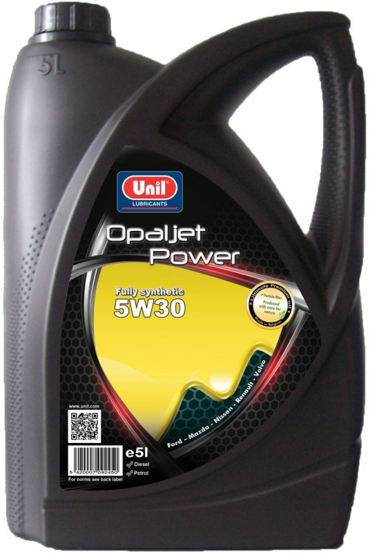 Моторное масло Unil Opaljet Power 5W-30