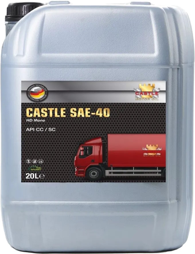 Моторне мастило Castle Motor Oil HD Mono SAE40 20L