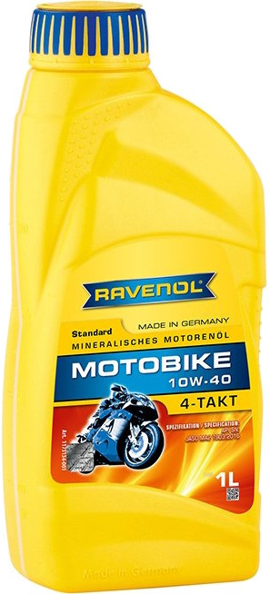 Моторне мастило Ravenol Motobike 4-T Standard 10W-40 1L