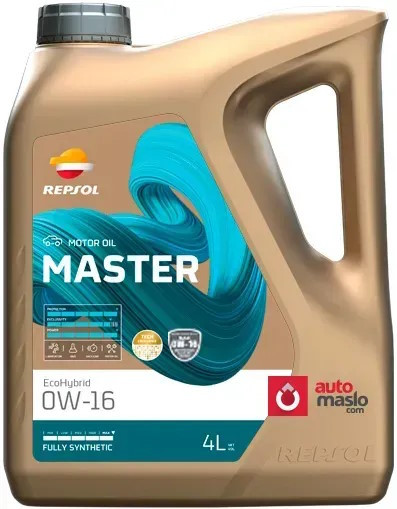 Моторне мастило Repsol Master Eco Hybrid 0W-16 4L