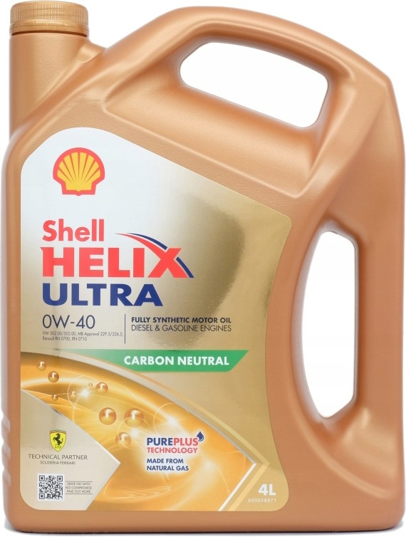 Моторное масло Shell Helix Ultra 0W-40