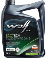 Моторне мастило WOLF Ecotech 5W-30 SP/RC D1-3