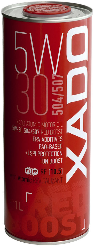 Моторне мастило XADO Atomic Oil 5W-30 504/507 Red Boost