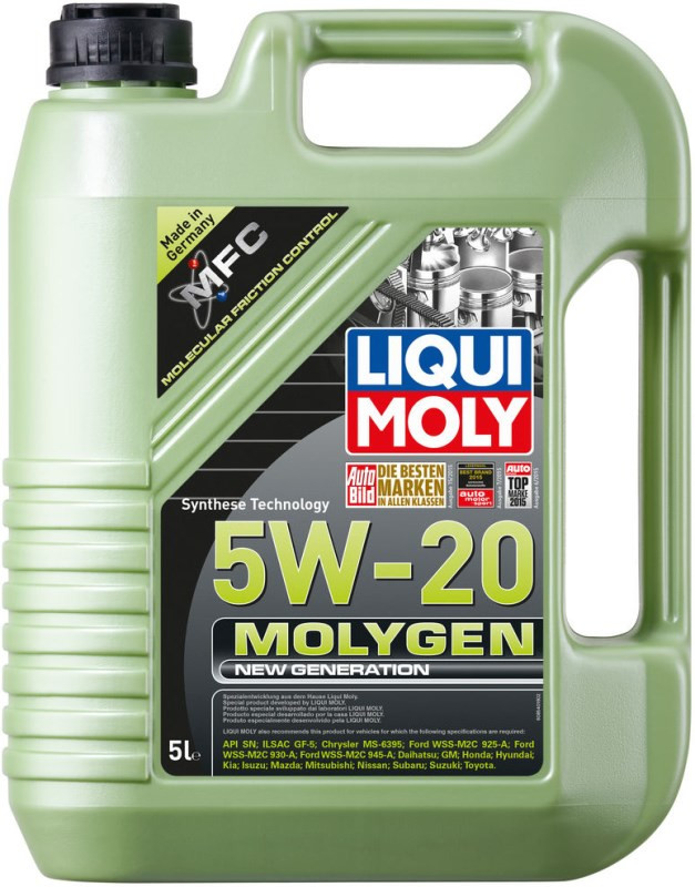 Моторное масло Liqui Moly Molygen New Generation 5W-20