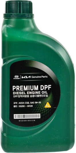 Моторное масло Mobis Premium DPF Diesel 5W-30