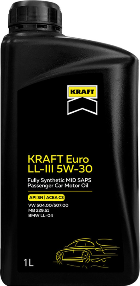 Моторне мастило Kraft Euro LL-III 5W-30