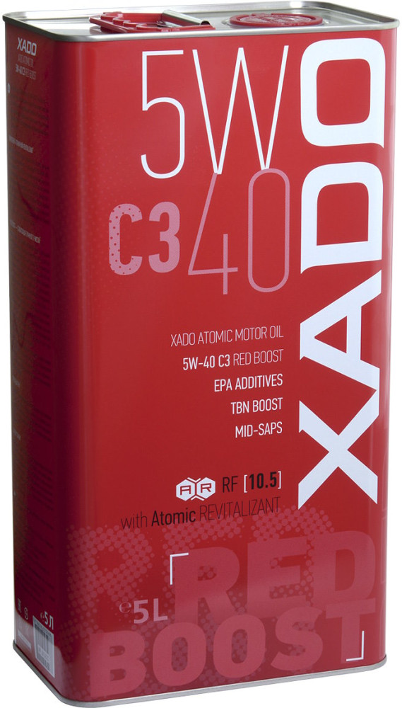 Моторне мастило XADO Atomic Oil 5W-40 C3 Red Boost