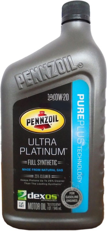 Моторное масло Pennzoil Ultra Platinum 0W-20