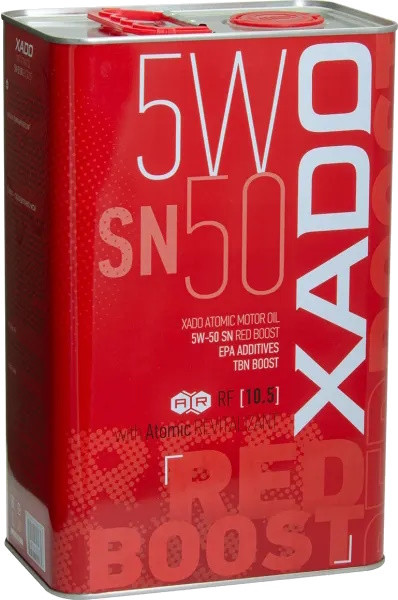 Моторне мастило XADO Atomic Oil 5W-50 SN Red Boost