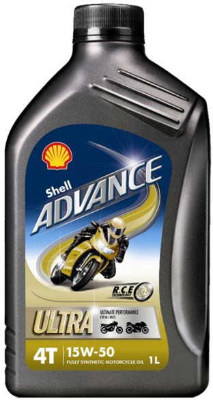 Моторное масло Shell Advance 4T Ultra 15W-50
