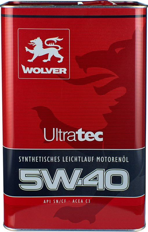 Моторне мастило Wolver UltraTec 5W-40