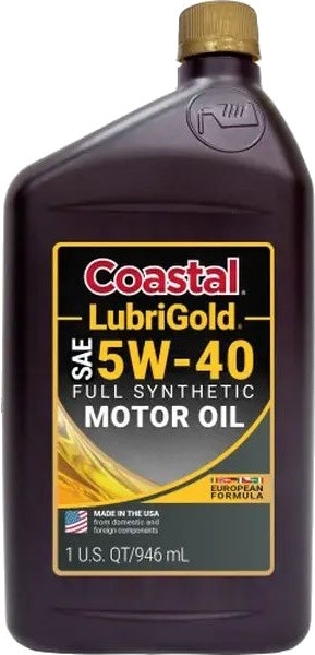 Моторное масло Coastal LubriGold Full Synthetic 5W-40 0.946L