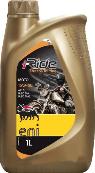 Моторное масло Eni i-Ride Moto 15W-50 4T 1L