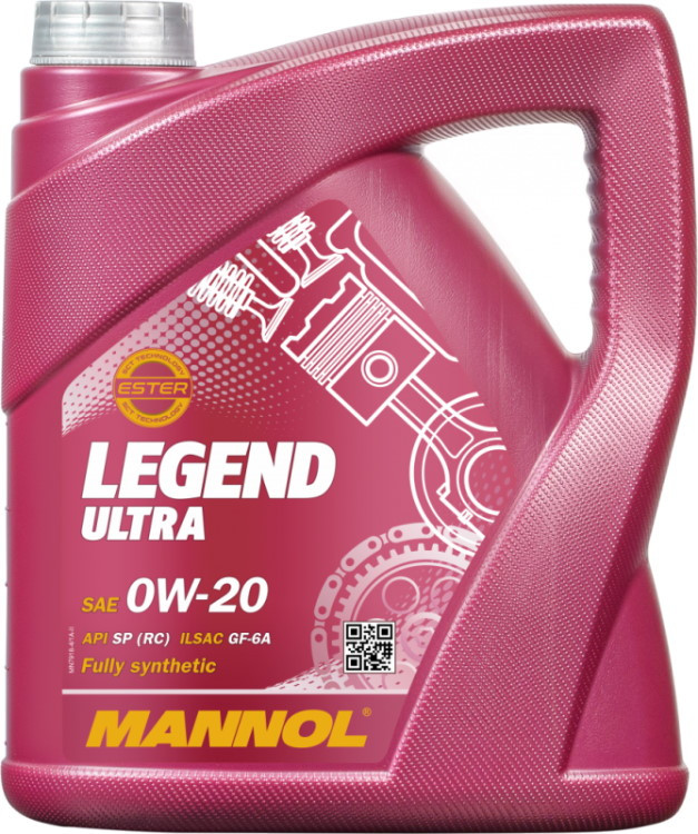 Моторное масло Mannol Legend Ultra 0W-20