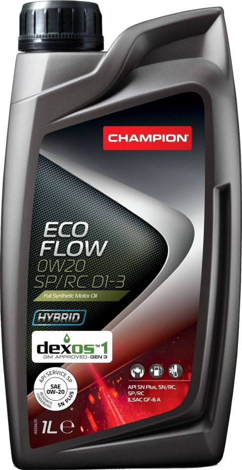 Моторне мастило CHAMPION Eco Flow 0W-20 SP/RC D1-3