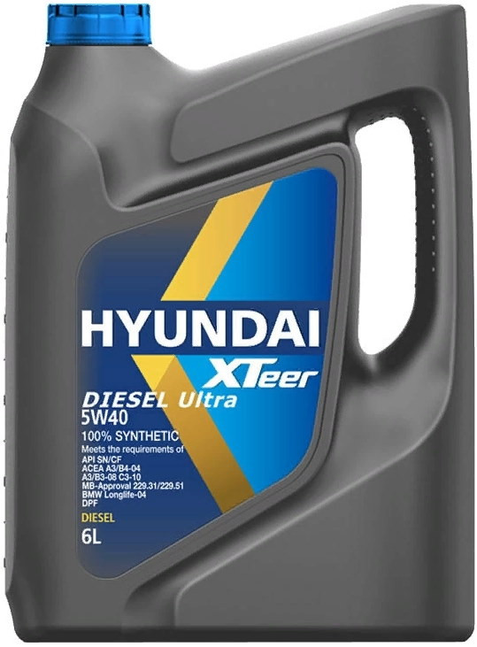 Моторное масло Hyundai XTeer Diesel Ultra 5W-40