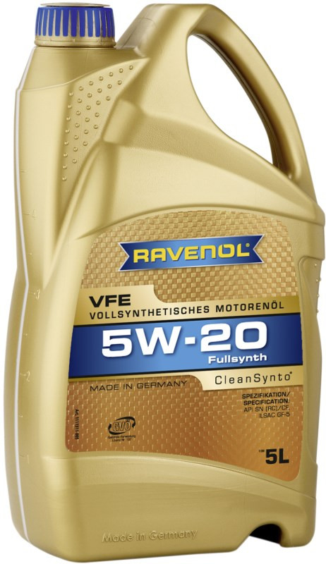 Моторне мастило Ravenol VFE 5W-20