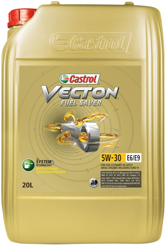 Моторне мастило Castrol Vecton Fuel Saver 5W-30 E6/E9