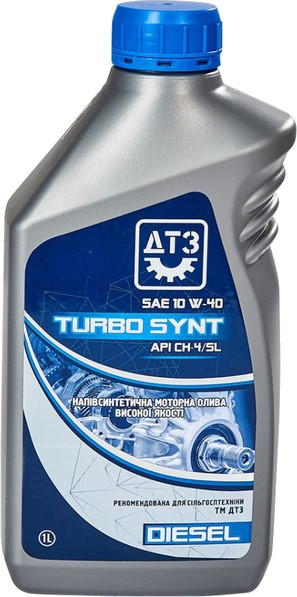 Моторное масло DTZ Turbo Synt 10W-40