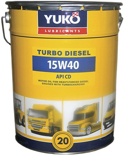 Моторное масло YUKO Turbo Diesel 15W-40