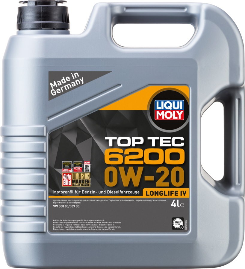 Моторное масло Liqui Moly Top Tec 6200 0W-20