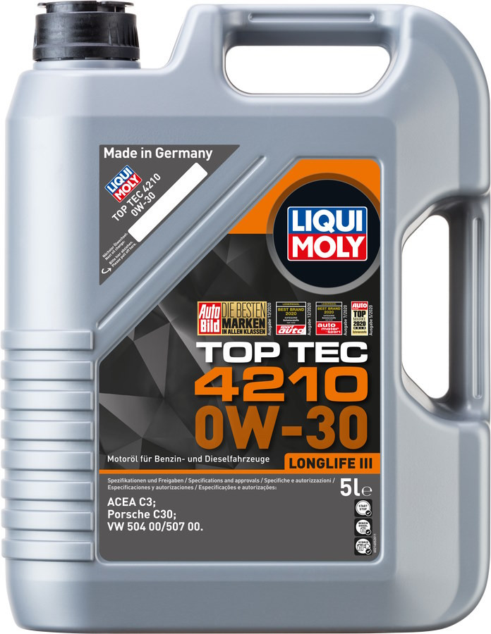 Моторное масло Liqui Moly Top Tec 4210 0W-30
