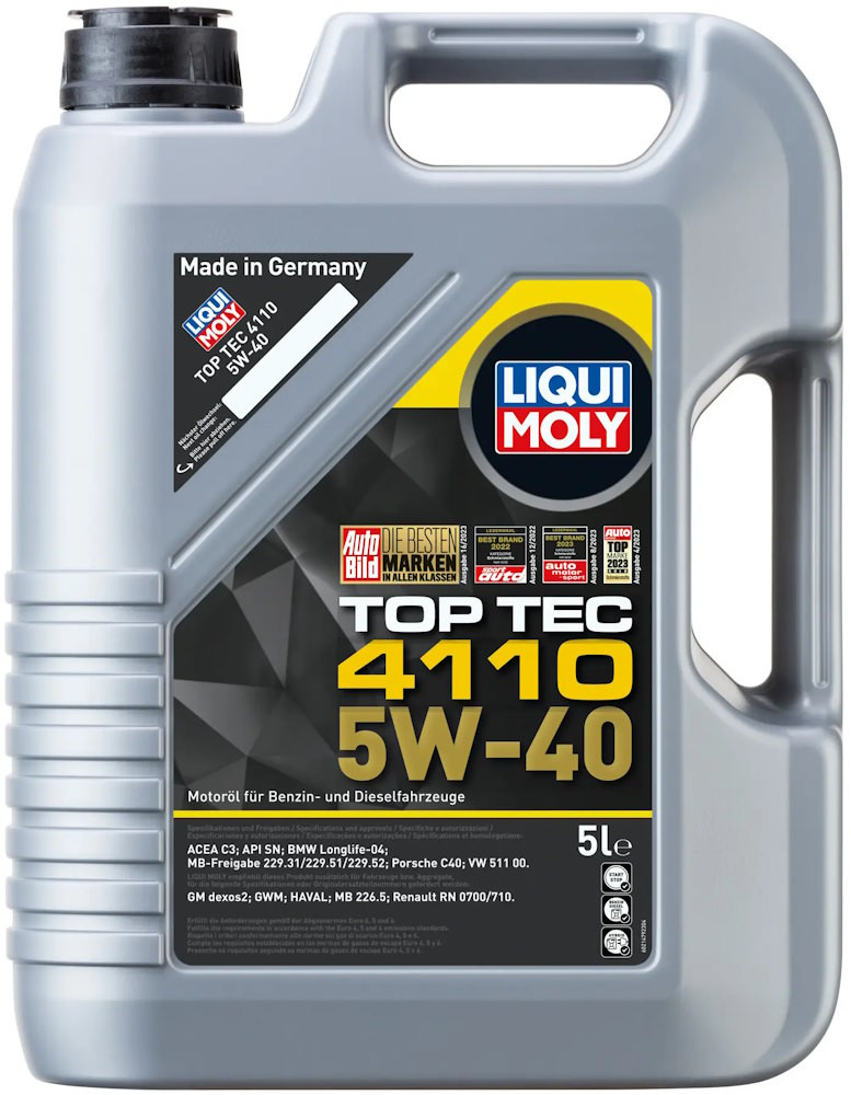 Моторное масло Liqui Moly Top Tec 4110 5W-40