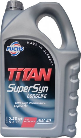 Моторне мастило Fuchs Titan Supersyn Longlife 0W-40