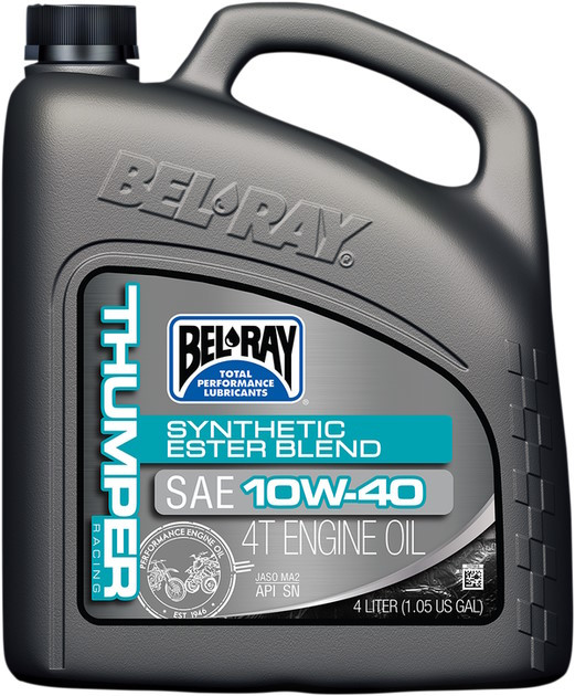 Моторне мастило Bel-Ray Thumper Racing Synthetic Ester 4T 10W-40
