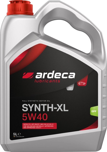 Моторне мастило Ardeca Synth XL 5W-40