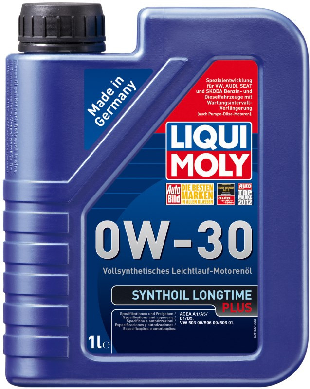 Моторное масло Liqui Moly Synthoil Longtime Plus 0W-30
