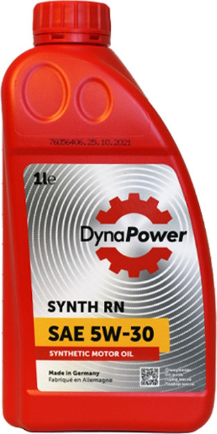 Моторное масло DynaPower Synth RN 5W-30