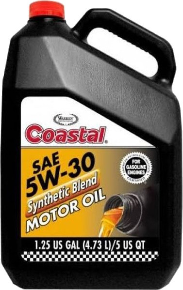 Моторное масло Coastal Synthetic Blend 5W-30 4.73L