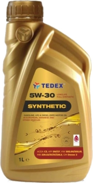 Моторное масло Tedex Synthetic 5W-30 1L