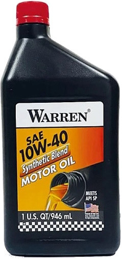 Моторне мастило Warren Oil Synthetic Blend 10W-40 0.946L