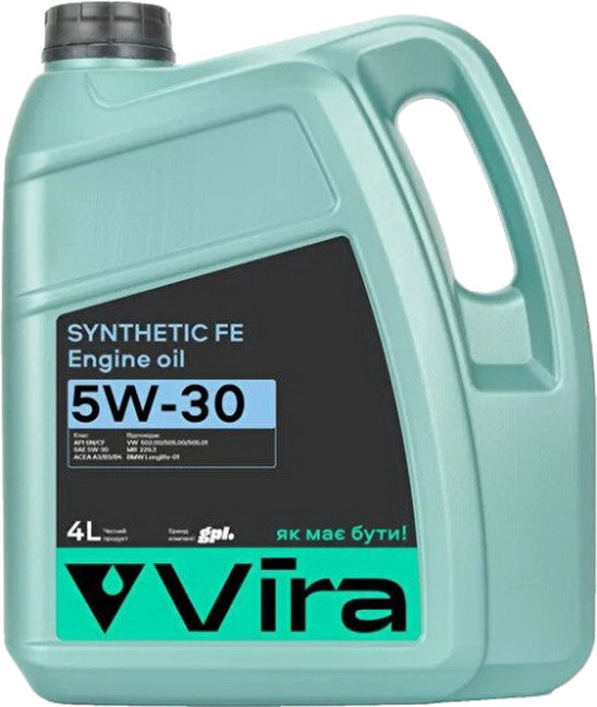 Моторне мастило VIRA Synthetic FE 5W-30