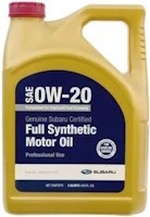 Моторное масло Subaru Synthetic 0W-20