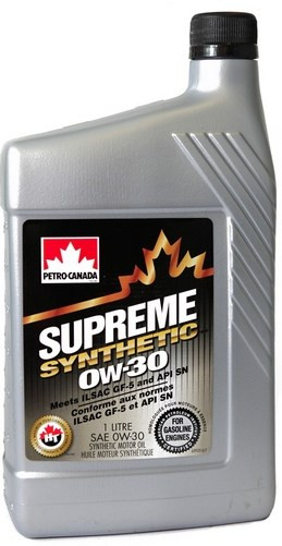 Моторное масло Petro-Canada Supreme Synthetic 0W-30 1L
