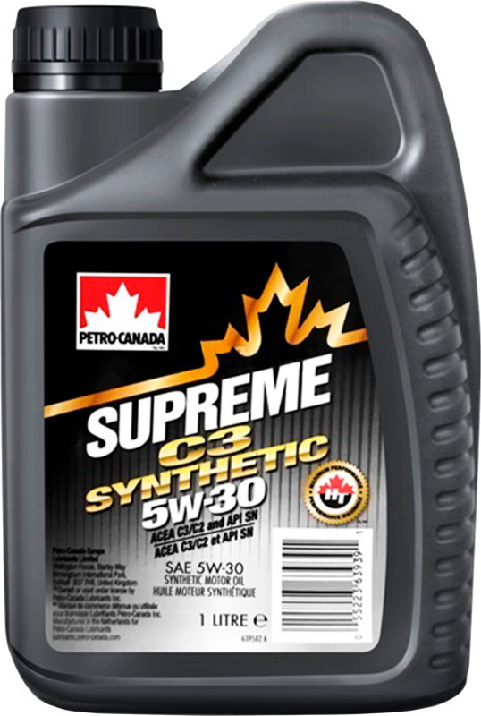 Моторное масло Petro-Canada Supreme C3 Synthetic 5W-30 1L