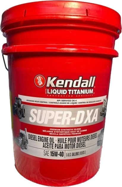 Моторне мастило Kendall Super-D XA Liquid Titanium 15W-40